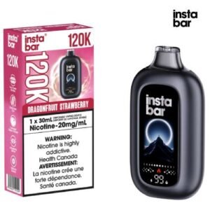 Insta bar 120k Dragonfruit Strawberry Dis