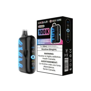 Oxbar 100k Blueberry Raspberry Peach Dis