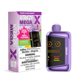 Kraze X Mega 48k Tangy Aloe Grape Dis
