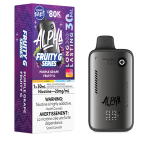 Flavour Beast Alpha 80k Purple Grape Fruity G Dis