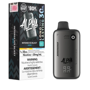 Flavour Beast Alpha 80k Intense Ice Blast Dis CAN