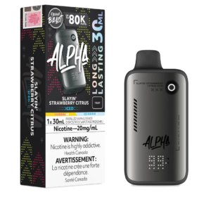 Flavour Beast Alpha 80k Slayin' Strawberry Citrus Dis CAN
