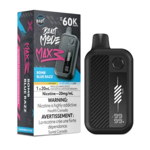 Beast Mode Max 3 60K Bomb Blue Razz Dispo