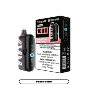 Oxbar 100k Peach Watermelon Dis