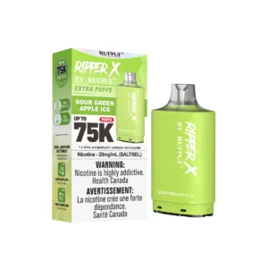 Ripper X 75K Sour Green Apple Ice Pod
