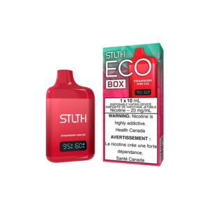 Stlth Eco Box 10ml Strawberry Kiwi ice Dispo
