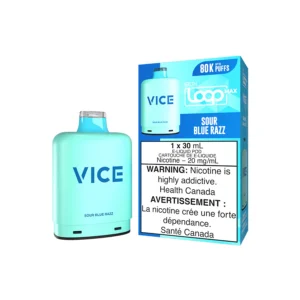 Stlth Loop + Vice 80k Sour Blue Razz Pod