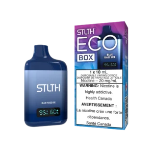 Stlth Eco Box 10ml Blue Razz Ice Dis