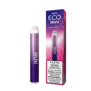 Stlth Eco Mini Razzy Grape Ice Dis