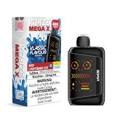 Kraze Mega X 48k Red Lightning Ice Dis