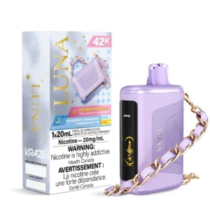 Kraze Luna 42k Blueberry Strawberry Pomegranate Dispo