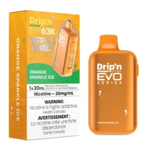 Drip'n Evo 63k Orange Sparkle Ice Dispo
