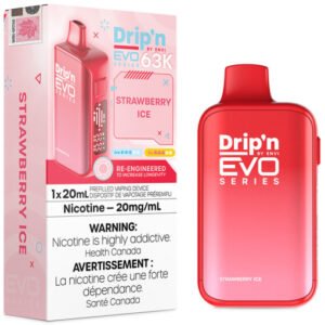 Drip'n Evo 63k Strawberry Ice Dispo CAN