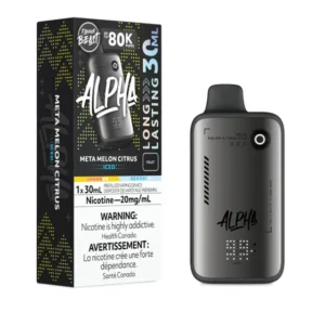 Flavour Beast Alpha 80k Meta Melon Citrus Dis CAN