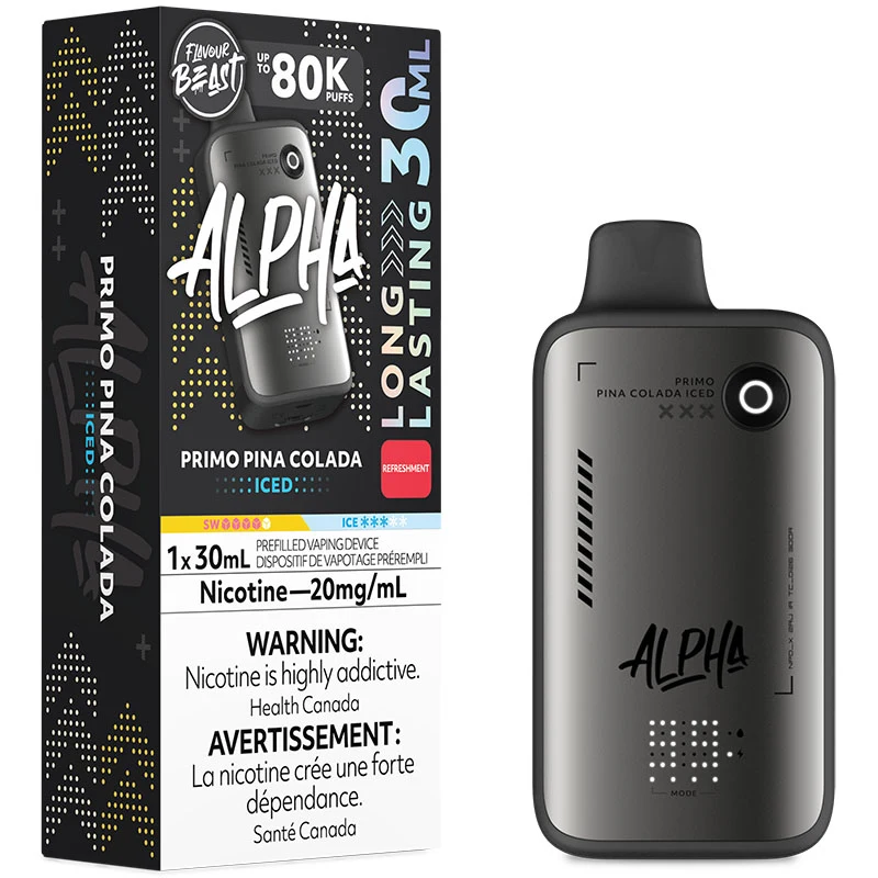 Flavour Beast Alpha 80k Primo Pina Colada Dis CAN
