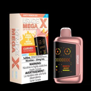 Kraze Mega X 48k Juicy Peach Ice Dis CAN