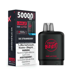 Level X 50k Sic Strawberry Pod CAN