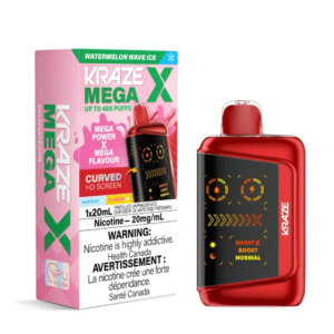Kraze Mega X 48k Watermelon Wave Ice Dis CAN