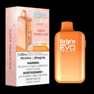 Drip'n Evo 63k Juicy Peach Ice Dis CAN