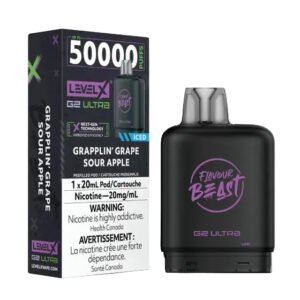 Level X 50k Grapplin Grape Sour Apple Pod CAN