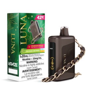 Kraze Luna 42k Kiwi Razz Lime Frost Dispo CAN