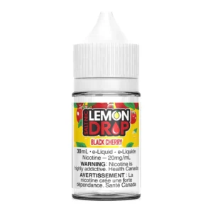Lemon Drop 30ml 20mg Black Cherry Juice.