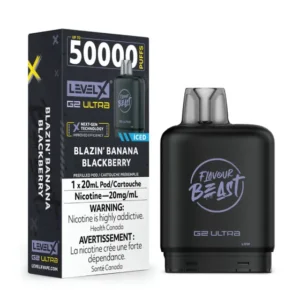 Level X 50k Blazin' Banana Blackberry Pod