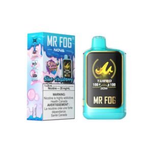 Mr Fog Nova 36k Bubble Gang Blue Raspberry Dis
