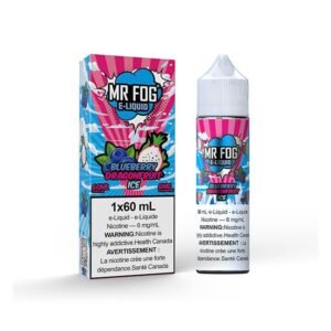 Mr Fog 60ml 0mg Blueberry Dragonfruit Ice Juice