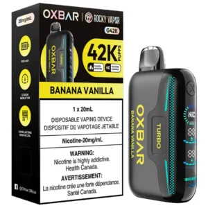Oxbar Rocky Vapor 42k Banana Vanilla Dis