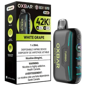 Oxbar Rocky Vapor 42k White Grape Dis