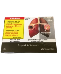 Export A Smooth Cigarettes