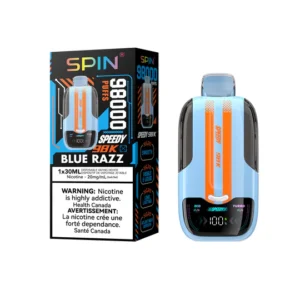 Spin 98k Blue Razz Dispo