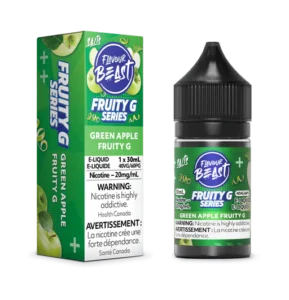 Flavour Beast 30ml 20mg Green Apple Fruity G Juice