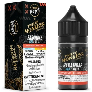 Flavour Beast+Twelve Monkeys 20mg 30ml Harambae Juice.