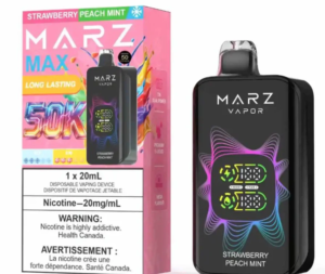 Marz Max 50k Strawberry Peach Mint Dis
