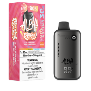 Flavour Beast Alpha 80k Blended Strawberry Banana Bliss Dis