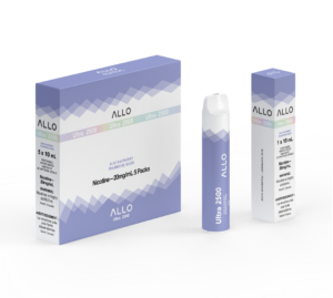 Allo 2.5k 20mg Blue Raspberry Dis