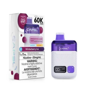 Capsl 60k by Flavour Beast Winterberry Ice Dis CAN