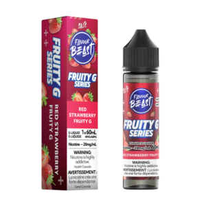 Flavour Beast 60ml 20mg Red Strawberry Fruity G Juice