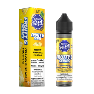 Flavour Beast 60ml 20mg Yellow Pineapple Fruity G Juice
