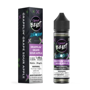 Flavour Beast 60ml 20mg Grapplin Grape Sour Apple Juice.