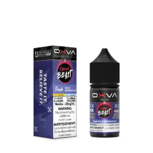 Flavour Beast x Oxva 30ml 20mg Wild Berries Ice Juice.