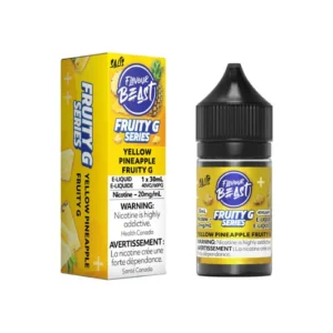 Flavour Beast 30ml 20mg Yellow Pineapple Fruity G Juice