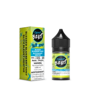 Flavour Beast 30ml 10mg Blessed Blueberry Mint Juice