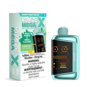 Kraze Mega X 48k Mighty Mint CG Ice Dispo