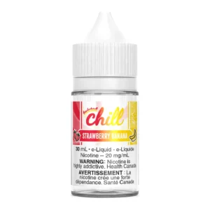 Chill Twisted 30ml 20mg Strawberry Banana Juice.