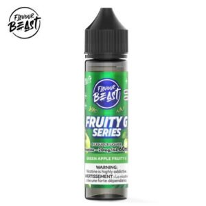 Flavour Beast 60ml 20mg Green Apple Fruity G Juice