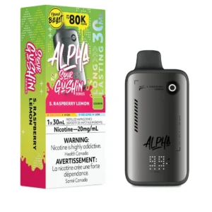 Flavour Beast Alpha 80k S. Raspberry Lemon Dispo