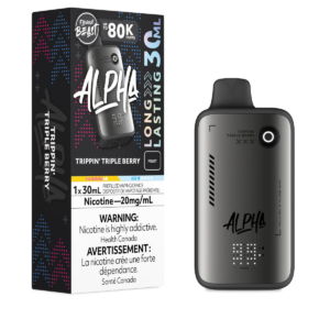 Flavour Beast Alpha 80k Trippin Triple Berry Dis